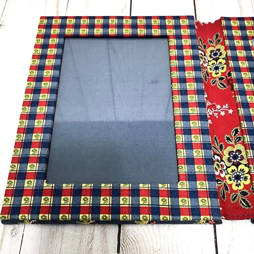 Vera Bradley Emily Double 4x 6 Picture Frame